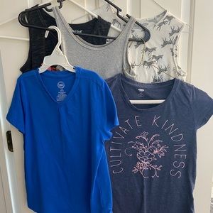 Bundle 5 girls 10/12 shirts